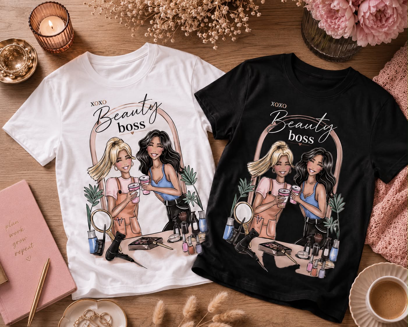 Beauty Boss tričko