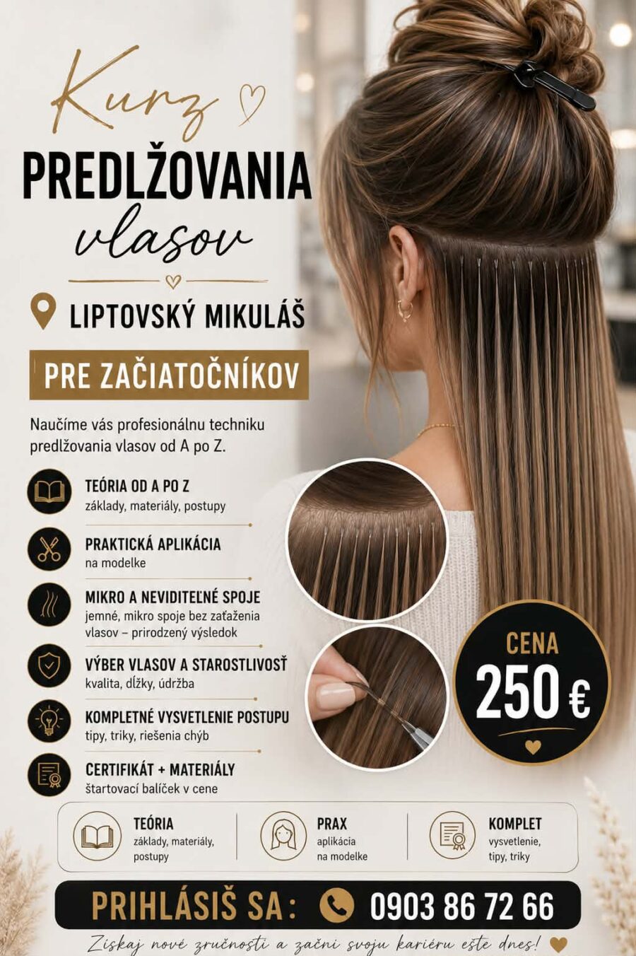 INDIVIDUÁLNY KURZ PREDLŽOVANIA VLASOV – LIPTOVSKÝ MIKULÁŠ